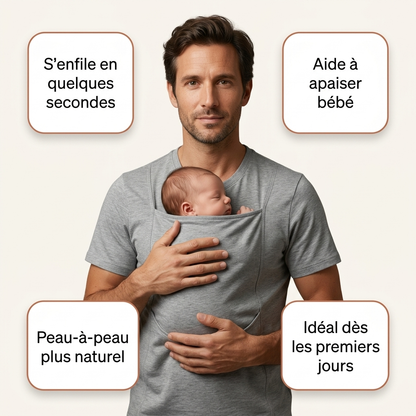 T-shirt Kangourou peau-à-peau Nouvonéo